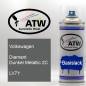 Preview: Volkswagen, Diamant Dunkel Metallic 2C, LV7Y: 400ml Sprühdose, von ATW Autoteile West.